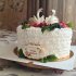 Торт на годовщину свадьбы 14 лет №131389