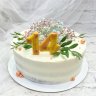 Торт на годовщину свадьбы 14 лет №131393