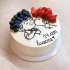 Торт на годовщину свадьбы 14 лет №131394