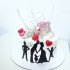 Торт на годовщину свадьбы 15 лет №131413