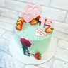 Торт на годовщину свадьбы 15 лет №131416