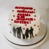 Торт на годовщину свадьбы 15 лет №131419