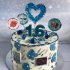 Торт на годовщину свадьбы 16 лет №131424