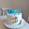 Торт на годовщину свадьбы 16 лет №131435