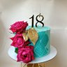 Торт на годовщину свадьбы 18 лет №131474