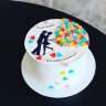 Торт на годовщину свадьбы 19 лет №131491