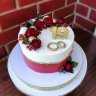 Торт на годовщину свадьбы 19 лет №131497