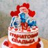 Торт на годовщину свадьбы 19 лет №131498