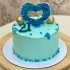 Торт на годовщину свадьбы 21 год №131521