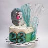 Торт на годовщину свадьбы 23 года №131564