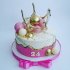 Торт на годовщину свадьбы 24 года №131580
