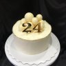 Торт на годовщину свадьбы 24 года №131580