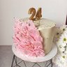 Торт на годовщину свадьбы 24 года №131581