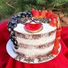 Торт на годовщину свадьбы 24 года №131588