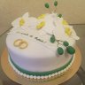Торт на годовщину свадьбы 24 года №131589