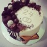 Торт на годовщину свадьбы 24 года №131590