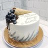 Торт на годовщину свадьбы 25 лет №131609