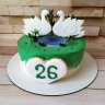 Торт на годовщину свадьбы 26 лет №131622