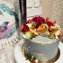 Торт на годовщину свадьбы 27 лет №131640
