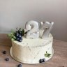 Торт на годовщину свадьбы 27 лет №131644