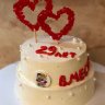 Торт на годовщину свадьбы 29 лет №131688