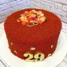 Торт на годовщину свадьбы 29 лет №131692