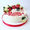 Торт на годовщину свадьбы 33 года №131763