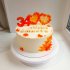 Торт на годовщину свадьбы 34 года №131795
