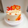 Торт на годовщину свадьбы 34 года №131793