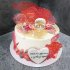 Торт на годовщину свадьбы 35 лет №131800