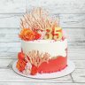 Торт на годовщину свадьбы 35 лет №131810
