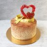 Торт на годовщину свадьбы 36 лет №131822