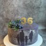 Торт на годовщину свадьбы 36 лет №131831