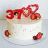 Торт на годовщину свадьбы 37 лет №131843