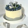 Торт на годовщину свадьбы 37 лет №131847