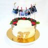 Торт на годовщину свадьбы 37 лет №131852