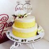 Торт на годовщину свадьбы 37 лет №131853
