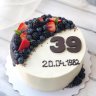 Торт на годовщину свадьбы 39 лет №131884
