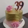 Торт на годовщину свадьбы 39 лет №131897