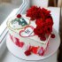 Торт на годовщину свадьбы 40 лет №131907