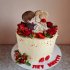 Торт на годовщину свадьбы 40 лет №131918