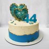 Торт на годовщину свадьбы 44 года №131984