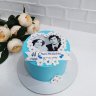 Торт на годовщину свадьбы 44 года №131994