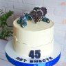 Торт на годовщину свадьбы 45 лет №132001