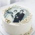 Торт на годовщину свадьбы 45 лет №132003