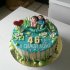 Торт на годовщину свадьбы 46 лет №132021