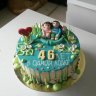 Торт на годовщину свадьбы 46 лет №132020
