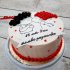 Торт на годовщину свадьбы 46 лет №132027