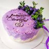 Торт на годовщину свадьбы 46 лет №132030