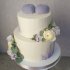 Торт на годовщину свадьбы 46 лет №132034